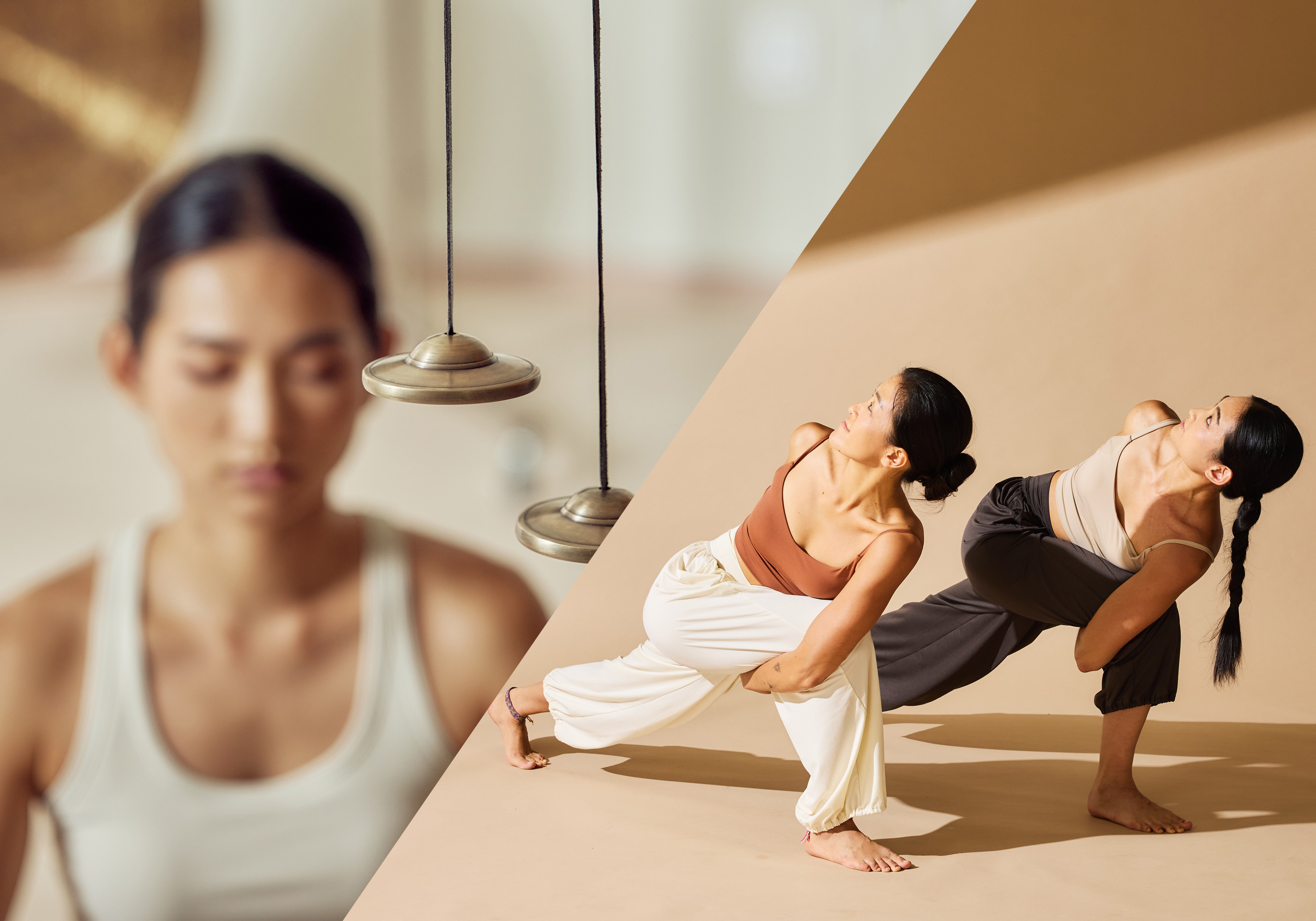 嵨開安旅引進AVATA Wellness瑜伽自癒中心,提供瑜伽、頌缽與冥想課程